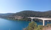 Trail Electric bike Esparron-de-Verdon - Espérons Ste Croix et retour  - Photo 5