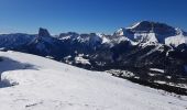 Randonnée Raquettes à neige Gresse-en-Vercors - Les Rochers du Baconnet - Photo 1