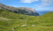 Excursión Senderismo Kastelruth - Castelrotto - Seiser Alm - Refuge Tierser-Alpl - Photo 13