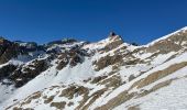 Tour Schneeschuhwandern Belvédère - Mont Clapier  - Photo 14