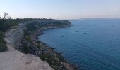 Excursión Senderismo Leucate - la franqui . phare de leucate .. retour via la falaise - Photo 8