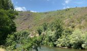 Tocht  Conques-en-Rouergue - Saint cyprien figeai - Photo 1