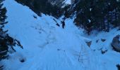 Percorso Sci alpinismo Cervières - Crêtes de la lauze ou voyage dans les entrailles de terre rouge - Photo 3