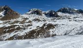 Tour Schneeschuhwandern Isola - Moravachère Cîme ouest - Photo 7
