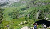 Randonnée Marche Passy - SIXT PASSY RESERVE: PLAINE JOUX- LAC DE PORMENAZ - REFUGE DE MOEDE ANTERNE - retour par la piste - Photo 5