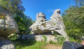 Trail Walking Labeaume - ARDECHE. LA BAUME. GORGES DE LA BAUME. LEBAUME.DOLMENS OE - Photo 4