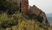 Randonnée Marche Saint-Raphaël - L' ESTEREL - DU COL DE L'EVEQUE AU PIC DU CAP ROUX ET GROTTE SAINT HONORAT - Photo 20