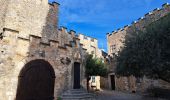 Randonnée Marche Saint-Martin-d'Ardèche - Aigueze rocher de Castelviel - Photo 13