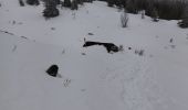 Randonnée Raquettes à neige Corrençon-en-Vercors - 38 cabane combe de fer et serre de play et goupette - Photo 3