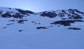 Tocht Ski randonnée Huez - tentative col de la pyramide et tricotage vers les lacs - Photo 2