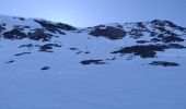 Percorso Sci alpinismo Huez - tentative col de la pyramide et tricotage vers les lacs - Photo 2