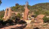 Tour Wandern Saint-Raphaël - ND d'Afrique et le palais bulle depuis la gare du Trayas - Photo 15