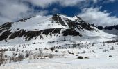 Percorso Racchette da neve Entraunes - Pointe du Génépi  - Photo 5