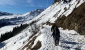 Tocht Sneeuwschoenen La Giettaz - Col des Aravis - Photo 3