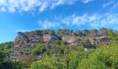 Trail Walking Le Beaucet - Le beaucet - St gens - le beaucet village et château  - Photo 12