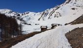 Tocht Sneeuwschoenen Arvieux - les chalets de clapeyto - Photo 10