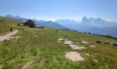 Trail Walking Urtijëi - St. Ulrich in Gröden - Ortisei - Raschötz Alm - Photo 14