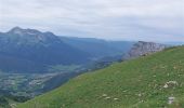 Randonnée Marche Jarsy - BAUGES: PRECHEREL - CROIX D'ALLANT - PLAN DE LA LIMACE - en direction du Mont de la Coche - Photo 9
