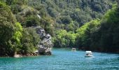 Randonnée Marche Quinson - Quinson - Basses Gorges - Chapelle Ste Maxime - Baume des Pierres - Photo 8