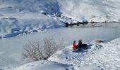 Trail Snowshoes Valmeinier - le lac vert Valmeiner Savoie - Photo 2