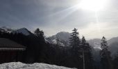 Trail Snowshoes Allevard - Collet d Allevard - arête de l évêque  - Prarion - Photo 3