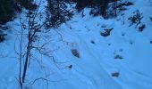 Randonnée Ski de randonnée Cervières - Crêtes de la lauze ou voyage dans les entrailles de terre rouge - Photo 1