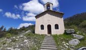 Tocht Stappen Saint-Jacques - SAINT JACQUES.  PRE DE SIROM .  ENTRE PUY , PIED MARCELLIN . Chateau plus haut , Chaudon , col de Chaudon ,  - Photo 9