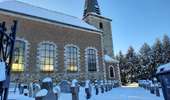 Randonnée Marche Dalhem - dalhem-val dieu sous la neige  - Photo 12