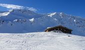 Tour Schneeschuhwandern Valmeinier - Refuge-Terre-Rouge-2024-01-14 - Photo 1