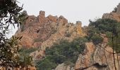 Randonnée Marche Saint-Raphaël - L' ESTEREL - DU COL DE L'EVEQUE AU PIC DU CAP ROUX ET GROTTE SAINT HONORAT - Photo 1