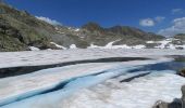 Excursión Senderismo Saint-Colomban-des-Villards - lac de la croix au départ du col du glandon - Photo 1