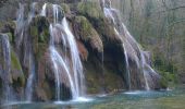 Randonnée Marche nordique Les Planches-près-Arbois - cascades des tufs - Photo 7