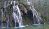 Excursión Marcha nórdica Les Planches-près-Arbois - cascades des tufs - Photo 7