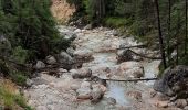 Randonnée Marche Cortina d'Ampezzo - cascades de Fanes - Photo 2