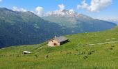 Excursión Senderismo Val-Cenis - Le Collet - refuge de Vallombrun - la pierre aux pieds - Photo 11