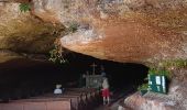 Trail Walking Saverne - Saverne : rocher Rappenfels - grotte St Vit - château Greifenstein - Photo 18