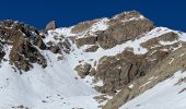 Tour Schneeschuhwandern Belvédère - Mont Clapier  - Photo 8