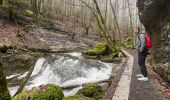 Trail Walking Menétrux-en-Joux - cascades des herissons - Photo 6