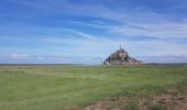 Tocht Stappen Le Mont-Saint-Michel - Le Mont St Michel,  Herbus, Sables, et Barrage de La Caserne. - Photo 13