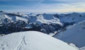 Trail Touring skiing Villar-Saint-Pancrace - crêtes des barres - Photo 3