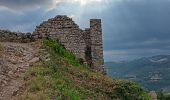 Trail Walking Saint-Péray - balcon et chÃ¢teau de Crussol, aller via versant RhÃ´ne et Vercors / retour via versant Ardeche - Photo 4