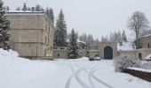 Tour Schneeschuhwandern Les Rousses - Gites Chagny. Fort des Rousses  - Photo 5