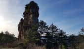 Excursión Senderismo Saint-Étienne-de-Gourgas - Forêt de Parlatges - Roc de l'Eglise - Photo 11