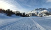 Tour Schneeschuhwandern Vars - Fontbonne Peynier  - Photo 4