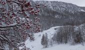 Randonnée Raquettes à neige Névache - 1-01-21 Nevache-Fontcouverte - Photo 10