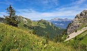 Trail Walking Bellecombe-en-Bauges - Tour de BancPlat, Dent des portes en partant du petit reposoir  - Photo 7