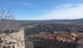 Trail Walking Grimaud - Grimaud - le pont des fées - Mont Roux 11.3.23 - Photo 11