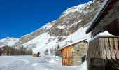 Trail Snowshoes Champagny-en-Vanoise - pralognan j5 de champagny le haut vers refuge des glieres  - Photo 3