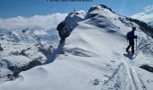 Tour Skiwanderen Saint-Véran - pointe des marcelettes  - Photo 4