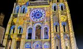 Randonnée Marche Chartres - Parcours historique Chartres en Lumières - Photo 10